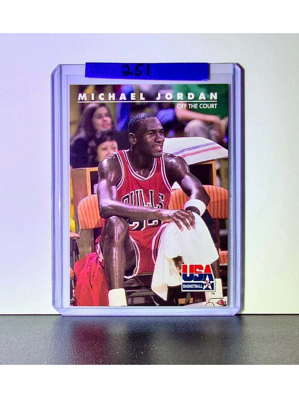 Michael Jordan 1992-93 Skybox USA Basketball #41 Basketball Card Chicago Bulls